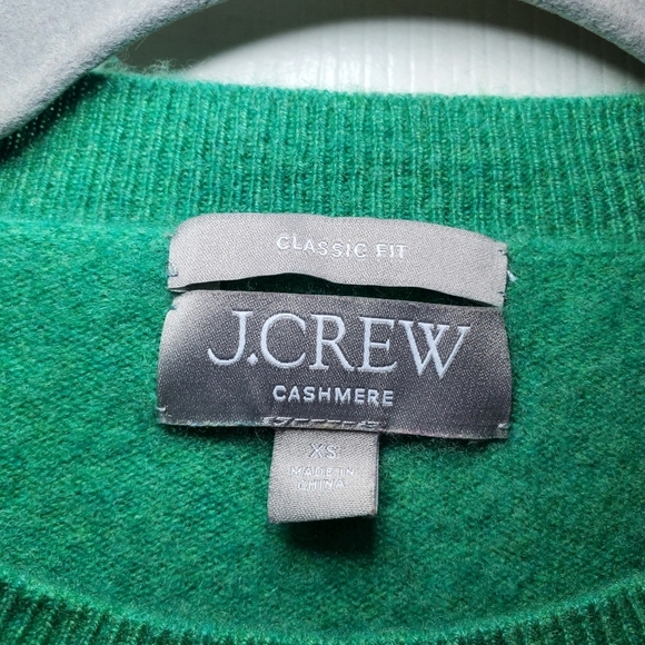 J. Crew Cashmere classic-fit crewneck sweater in Soft Green Size XS - Picture 11 of 11